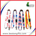 High Quality Polyester Nylon Lanyard Luggage Belt (B00041)